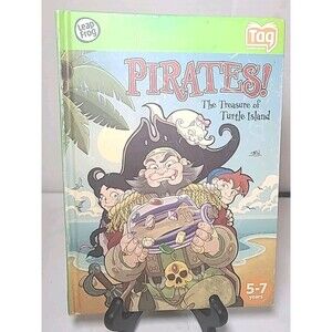 Pirates! Treasure Of Turtle Island Leapfrog Tag Hardcover Interactive Learning